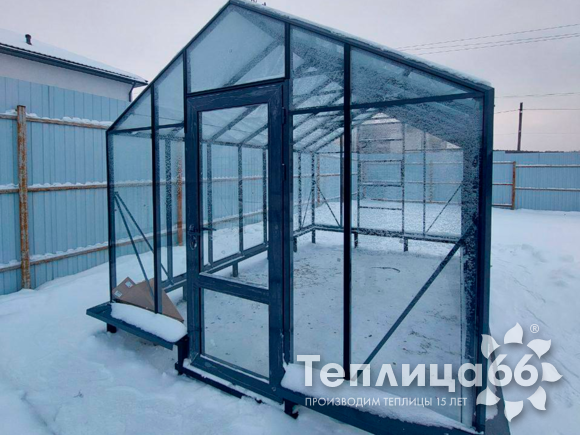Теплица botanik Standard под стекло, ширина 2,8 м. (калькулятор)